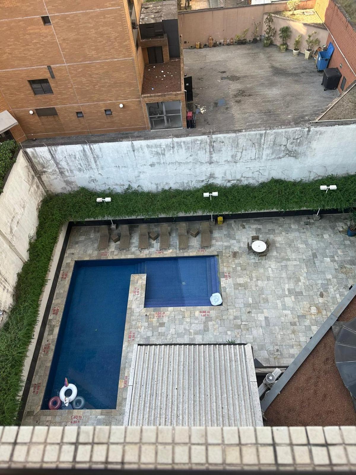 Apart Com Sacada E Piscina Sao Paulo Exterior photo
